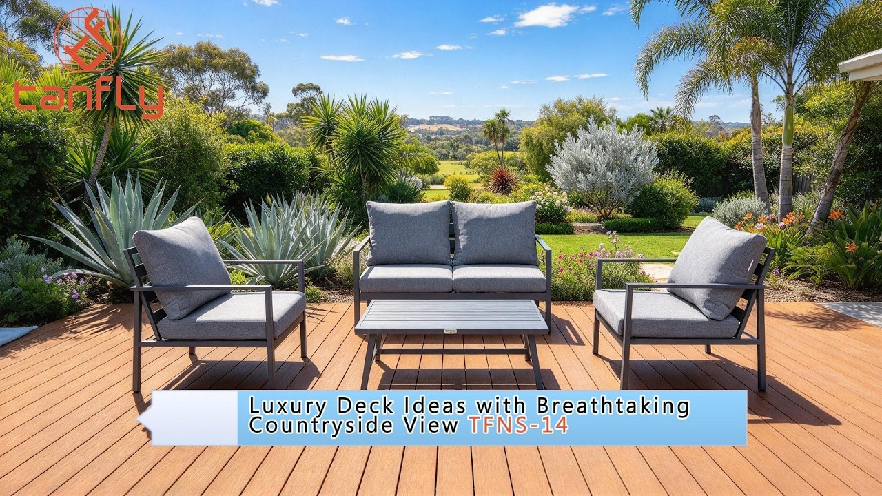 Luxury Deck Ideas with Breathtaking Countryside View TFNS-14