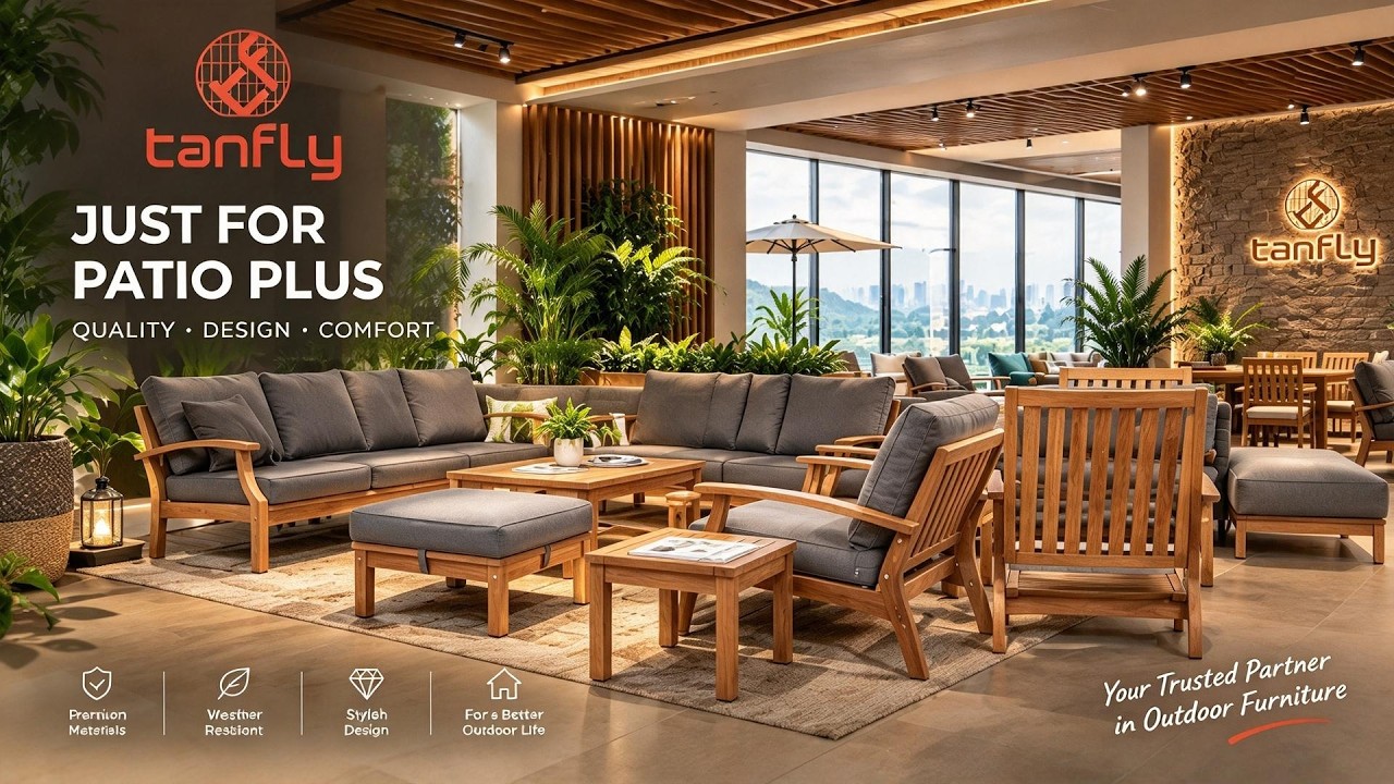 Welcome to Tanfly 7F Showroom, A Luxury Patio World