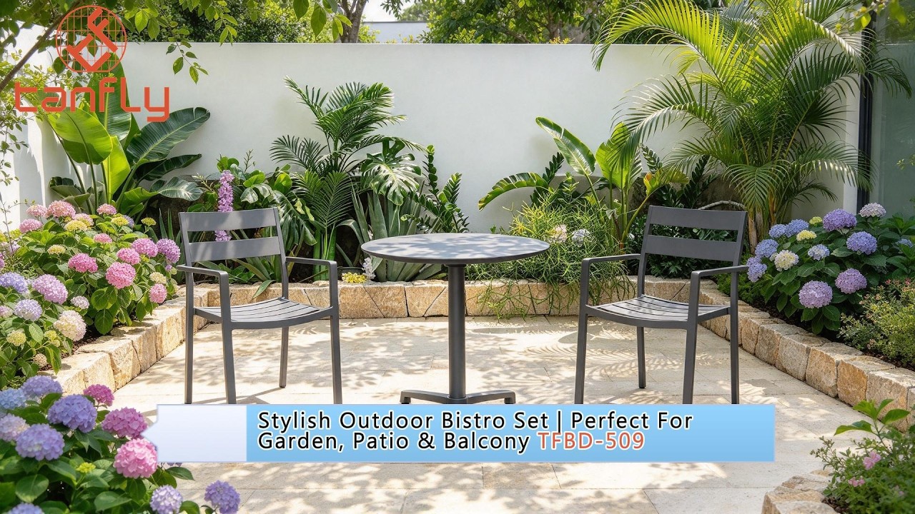 Stylish Outdoor Bistro Set | Perfect For Garden, Patio & Balcony TFBD-509